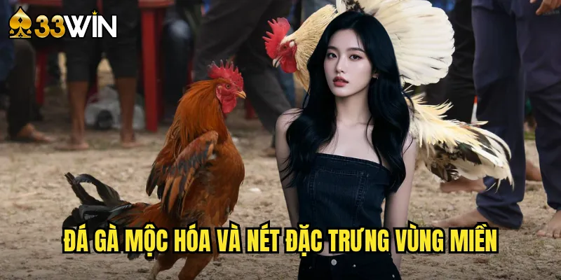 Đá gà mộc hóa và nét đặc trưng vùng miền