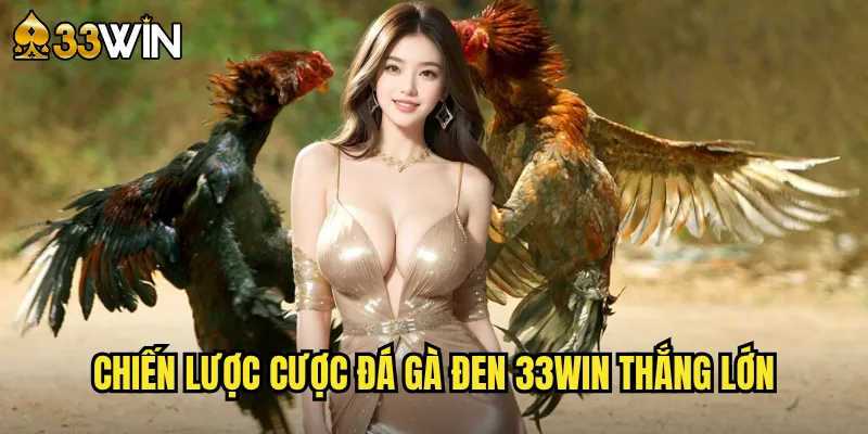 Chiến lược cược đá gà đen 33win thắng lớn