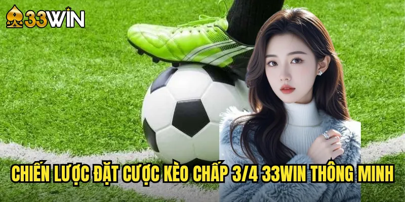 Chiến lược đặt cược kèo chấp 3/4 33win thông minh